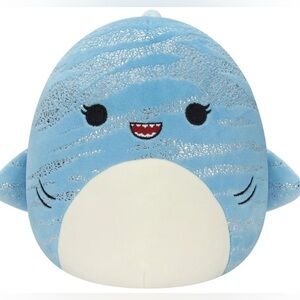 Lamar The Blue Whale Shark Squishmallow Plush